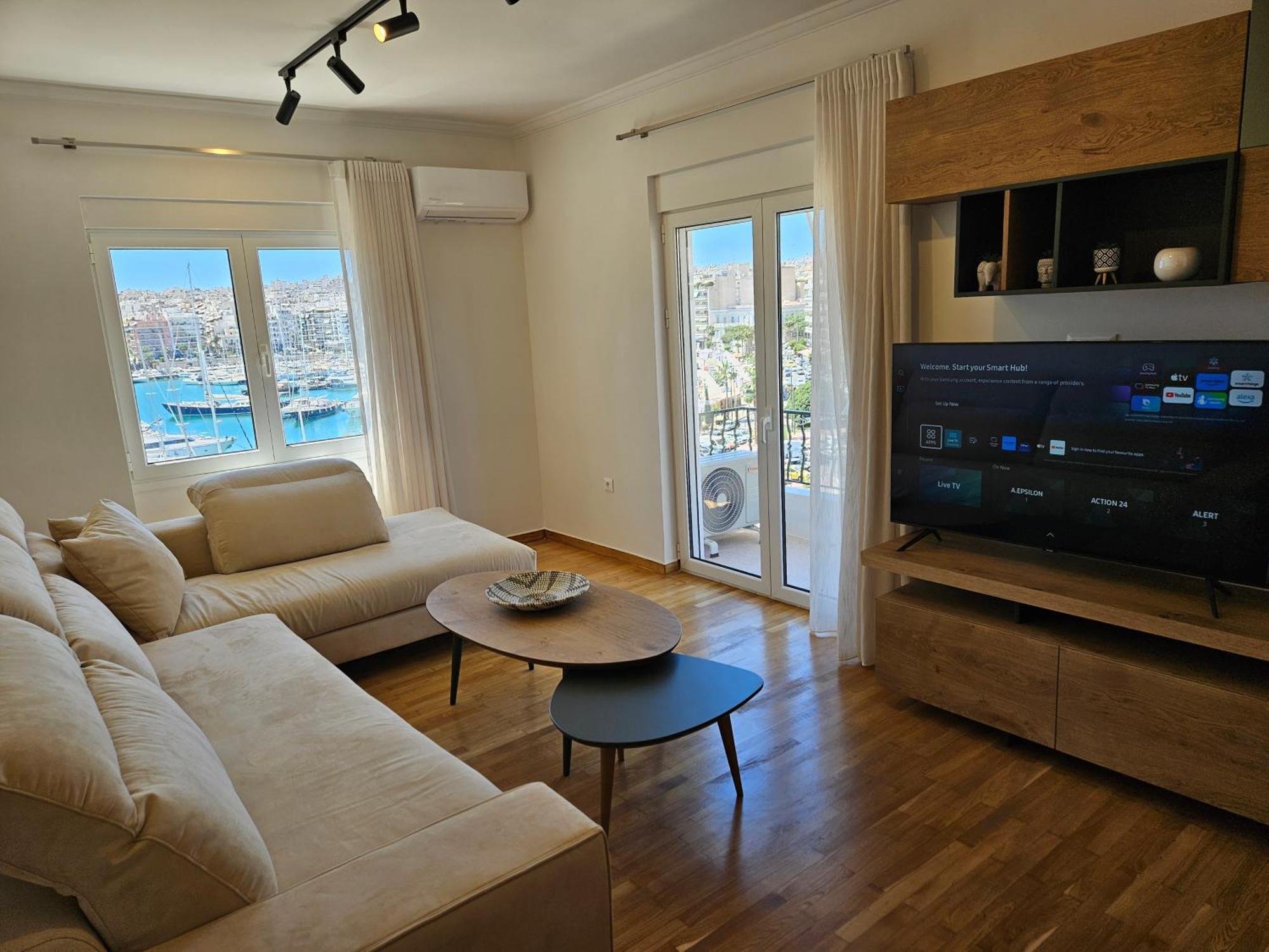 Piraeus Center Sea View Apartment Esterno foto