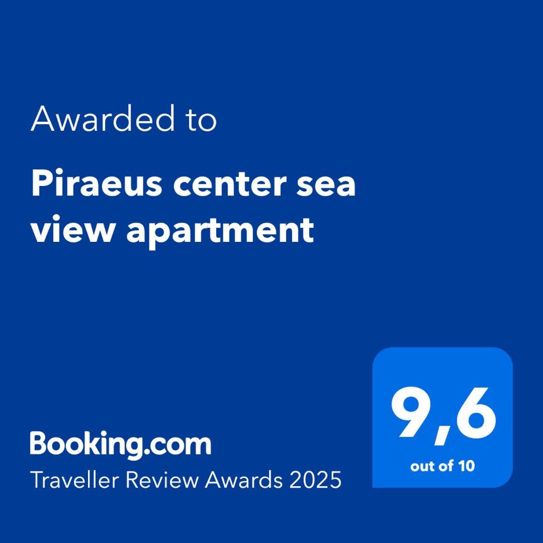 Piraeus Center Sea View Apartment Esterno foto
